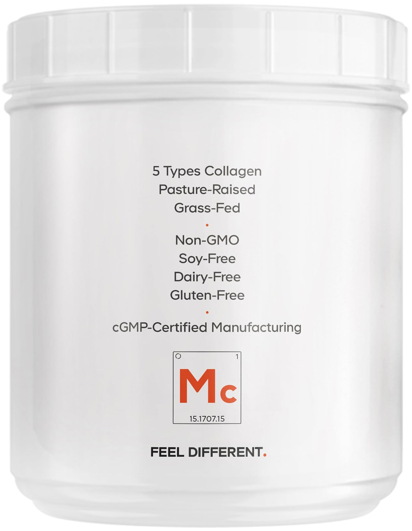 Codeage Multi Collagen Protein Powder Peptides, Hydrolyzed Collagen for Women & Men, Collagen Supplements, Grass Fed Bone Broth, 2-Month Supply, Unflavored, Type 1, 2, 3, 5 & 10, Non-GMO - 20 OZ